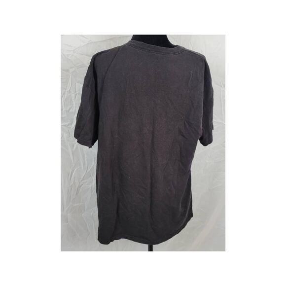 Delta Pro Weight Black & Red Graphic Tee Men's XL - Picture 3 of 4